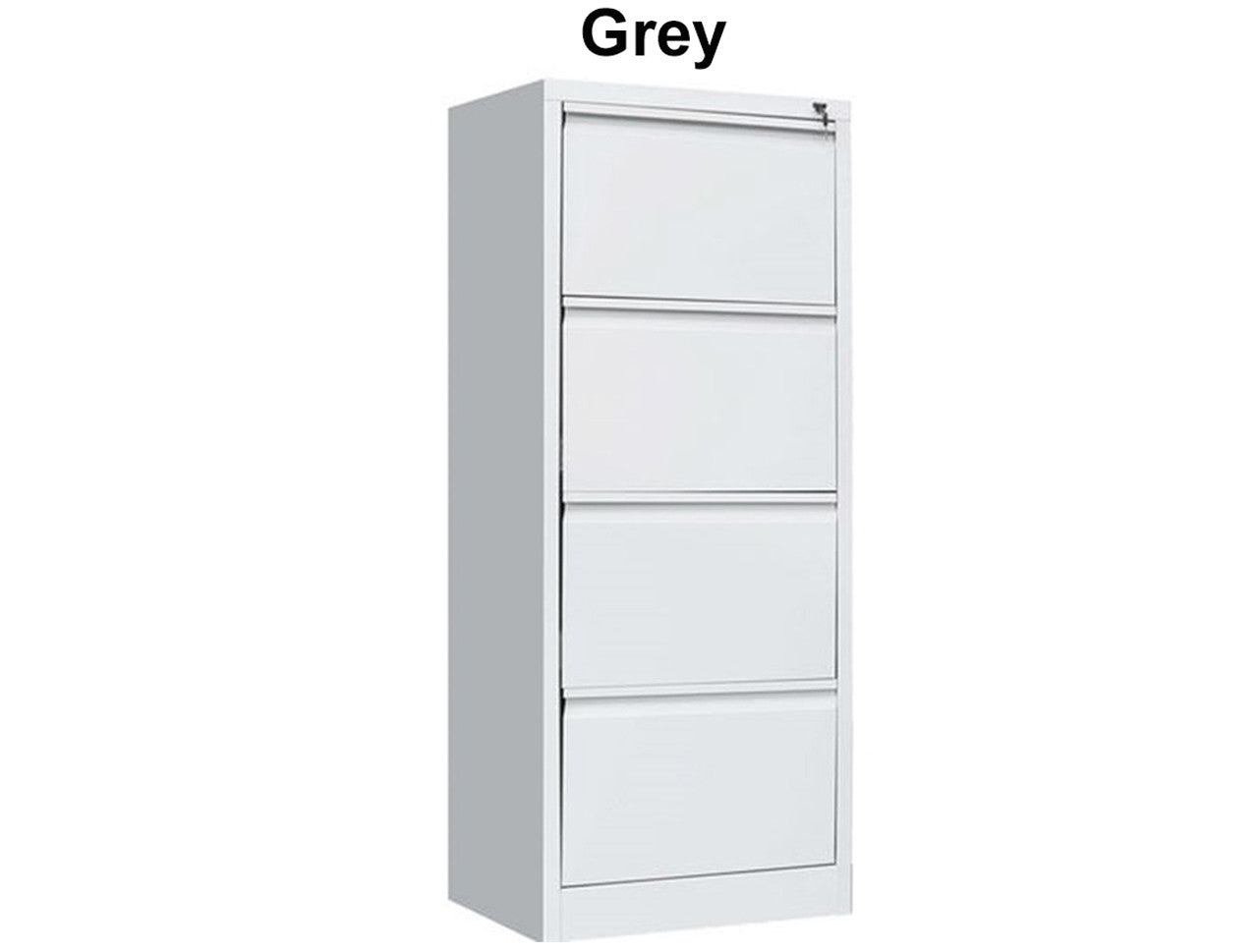 PATRICK MULTI - PURPOSE 4 x DRAWER SHELF FOR GYM - OFFICE FILING - LOCKER - CABINET -  460(W) - GREY