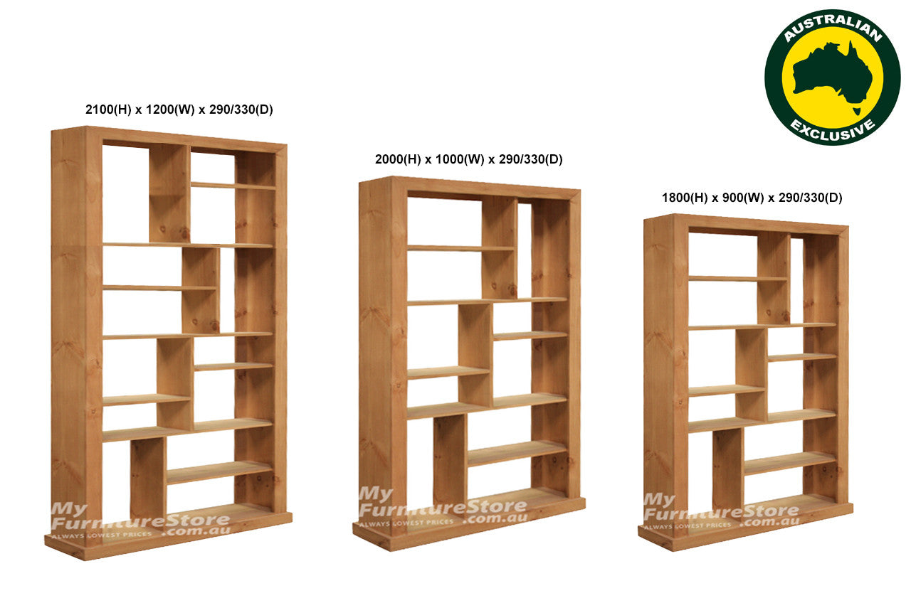 Linear (AUSSIE MADE) Highline Room Divider Collection - Assorted Stained Colours