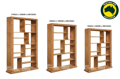 LINEAR (AUSSIE MADE) HIGHLINE ROOM DIVIDER COLLECTION - ASSORTED STAINED COLOURS - STARTING FROM $649