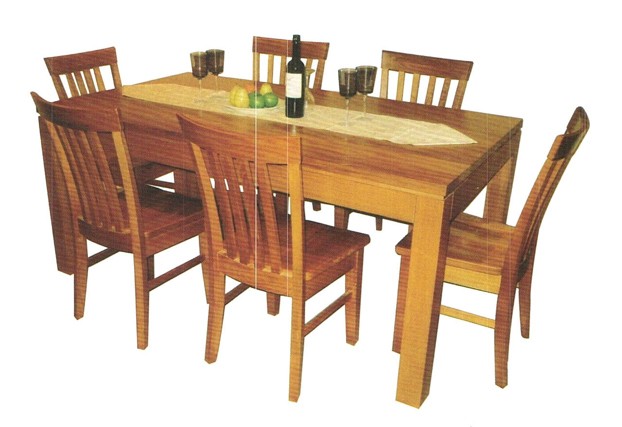 INCLUDES 8 DINING CHAIRS (NOT AS PICTURED)