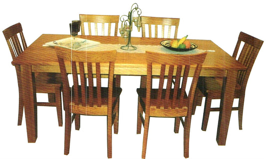 INCLUDES 8 X DINING CHAIRS (NOT AS PICTURED)