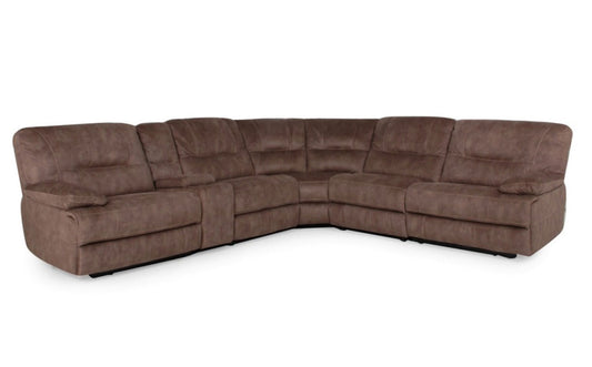 PRADO (V-9580) FABRIC CORNER MODULAR SOFA - SULTRY