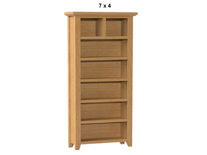 PRINCIPLE (AUSSIE MADE) HIGHLINE BOOKCASE COLLECTION - TASSIE OAK COMBINATION - ASSORTED COLOURS - STARTING FROM $899