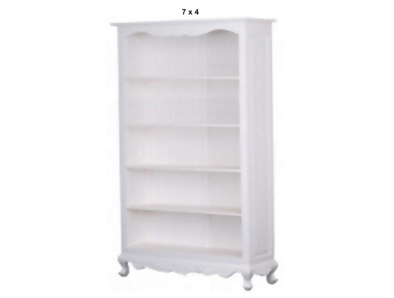 QUEEN ANN HARDWOOD HIGHLINE BOOKCASE COLLECTION - ASSORTED STAINED / PAINTED COLOURS - STARTING FROM $1199