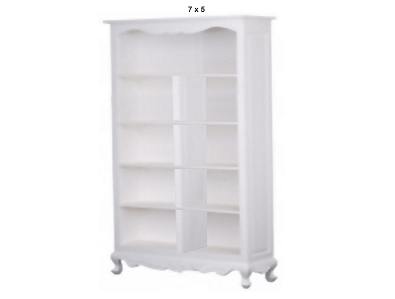 QUEEN ANN HARDWOOD HIGHLINE BOOKCASE COLLECTION - ASSORTED STAINED / PAINTED COLOURS - STARTING FROM $1199
