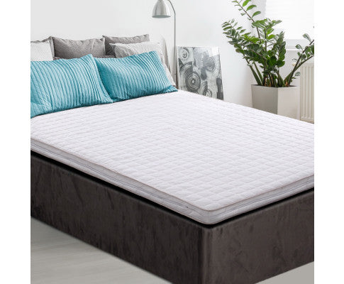 HARLOW QUEEN SIZE MEMORY FOAM MATTRESS TOPPER