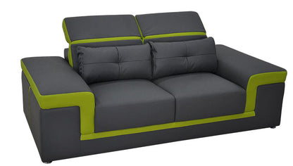 MAYOR (G8020D) 2 SEATER SOFA - CHOICE OF LEATHER AND ASSORTED COLOURS AVAILABLE