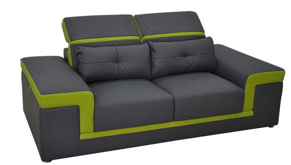 MAYOR (G8020D) 2 SEATER SOFA - CHOICE OF LEATHER AND ASSORTED COLOURS AVAILABLE