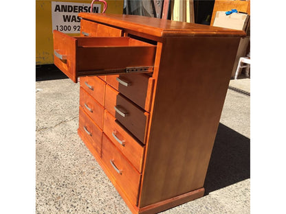 DENVER 11 DEEP DRAWERS TALLBOY - AS PICTURED