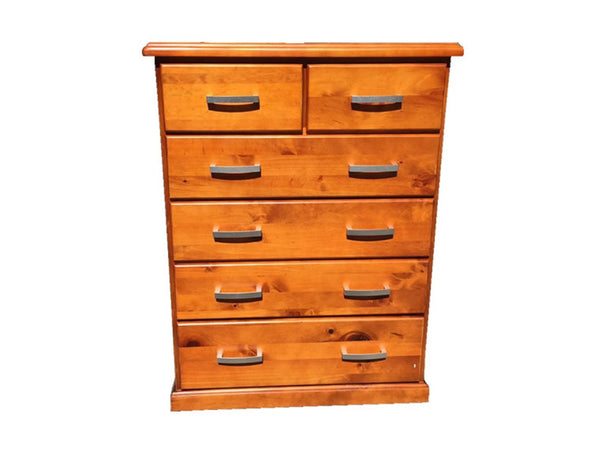 DENVER 6 DEEP DRAWERS TALLBOY - AS PICTURED