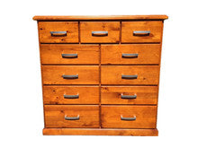 DENVER 11 DEEP DRAWERS TALLBOY - AS PICTURED