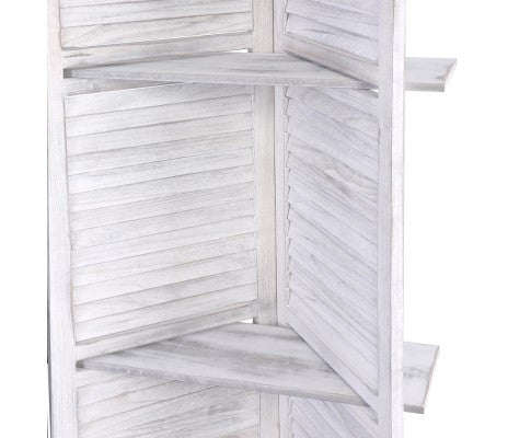 STINROM ROOM DIVIDER PRIVACY SCREEN  FOLDABLE  PARTITION STAND - WHITE