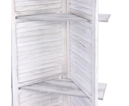 STINROM ROOM DIVIDER PRIVACY SCREEN  FOLDABLE  PARTITION STAND - WHITE