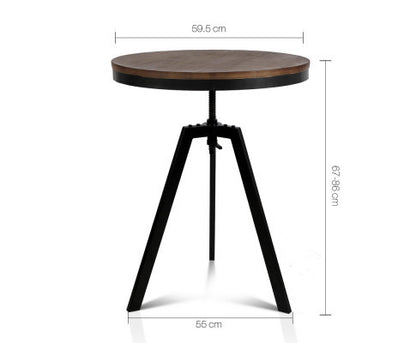JANYLLE ROUND DINING TABLE - 600(D) - NATURAL