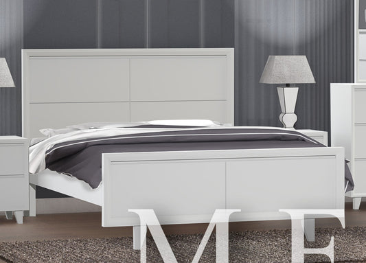 KING SWANWORTH (CUSTOM MADE) BED - ASSORTED COLOURS