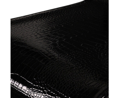 REINER (SET OF 2) LEATHERETTE DINING CHAIR - BLACK