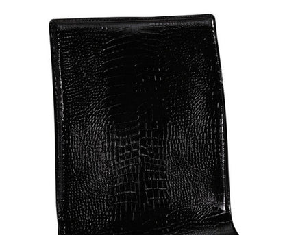 REINER (SET OF 2) LEATHERETTE DINING CHAIR - BLACK