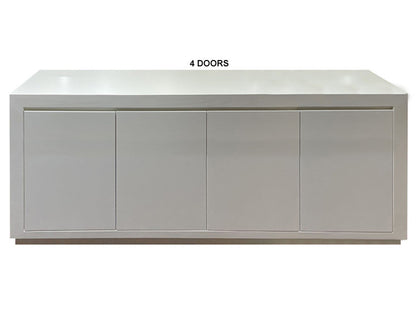 RETRO (AUSSIE MADE) BUFFET WITH FULL DOORS FLOATING BASE COLLECTION - ASSORTED PAINTED COLOURS - STARTING FROM $899
