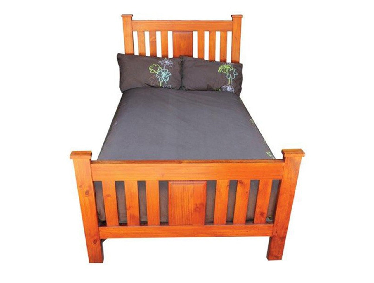 DOUBLE RINALYN (AUSSIE MADE) BED - ASSORTED STAINED COLOURS – Jimmy & Ross