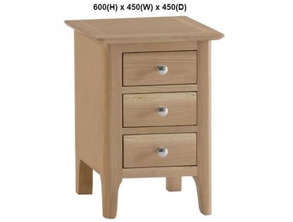 ROBINHOOD (AUSSIE MADE) BEDSIDE TABLE COLLECTION - TASSIE OAK COMBINATION - ASSORTED COLOURS - STARTING FROM $499