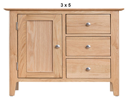 ROBINHOOD (AUSSIE MADE) BUFFET COLLECTION - TASSIE OAK COMBINATION - ASSORTED STAINED COLOURS - STARTING FROM $899