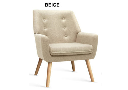 ROSANNE ARMCHAIR TUB SINGLE DINING CHAIR - ASSORTED COLOURS