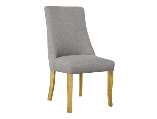 CROSA FABRIC DINING CHAIR - AS PICTURED