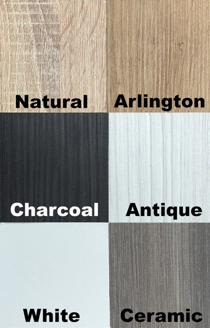 DOUBLE OR QUEEN SAMIRA (CUSTOM MADE) 5 PIECE (DRESSER) BEDROOM SUITE - ASSORTED COLOURS