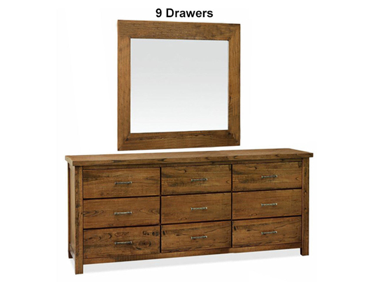 RADIUS (AUSSIE MADE) DRESSING TABLE WITH MIRROR COLLECTION - ASSORTED STAINED COLOURS - STARTING FROM $1299