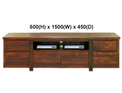 RENZO (AUSSIE MADE) LOWLINE TV UNIT COLLECTION - ASSORTED STAINED COLOURS - STARTING FROM $999