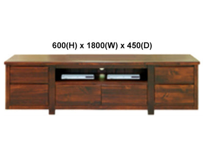RENZO (AUSSIE MADE) LOWLINE TV UNIT COLLECTION - ASSORTED STAINED COLOURS - STARTING FROM $999