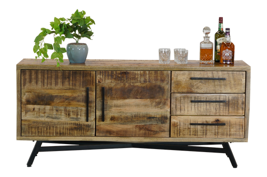 RETRO BUFFET  - 1600(W) X 400(D)- RUSTIC MANGO