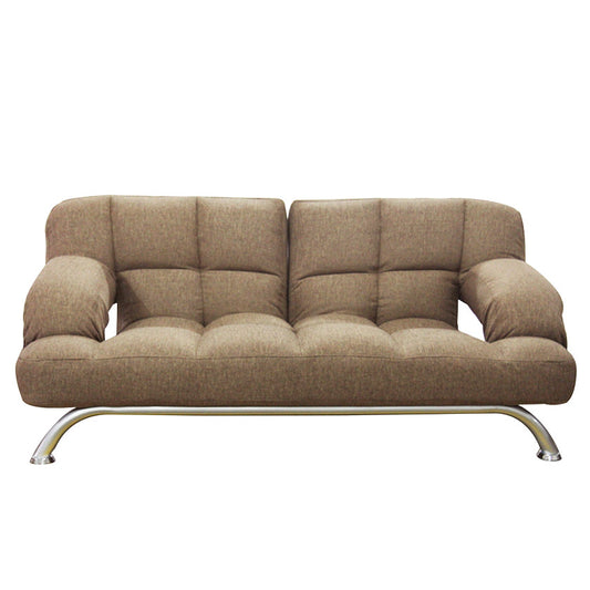 RIO (DA26) CLICK CLACK SOFA BED - BROWN