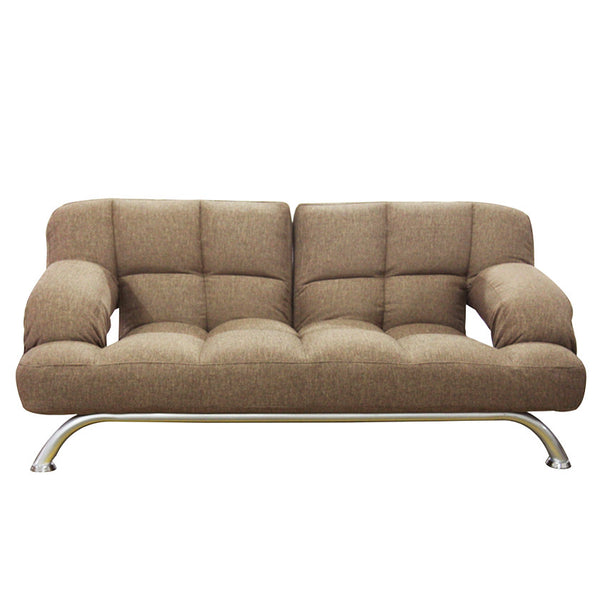 RIO (DA26) CLICK CLACK SOFA BED - BROWN