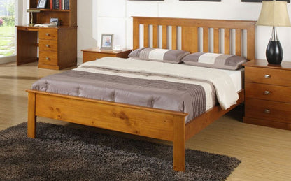 KING SINGLE DESTIN (AUSSIE MADE) BED FRAME - ASSORTED COLOURS