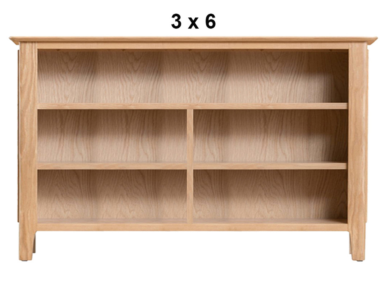 ROBINHOOD (AUSSIE MADE) LOWLINE BOOKCASE COLLECTION - ASSORTED STAINED COLOURS - STARTING FROM $399