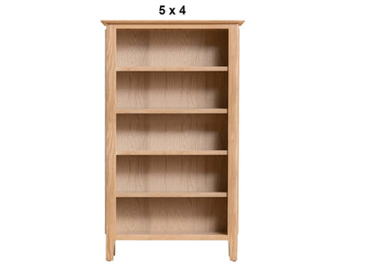 ROBINHOOD (AUSSIE MADE) LOWLINE BOOKCASE COLLECTION - ASSORTED STAINED COLOURS - STARTING FROM $399