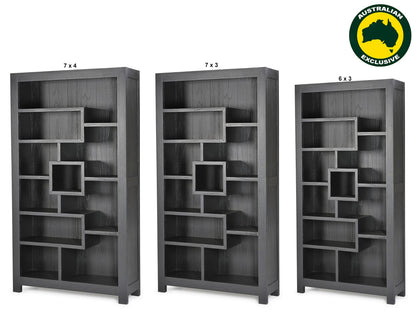 RUNGARD (AUSSIE MADE) HIGHLINE BOOKCASE COLLECTION - ASSORTED PAINTED COLOURS - STARTING FROM $1099