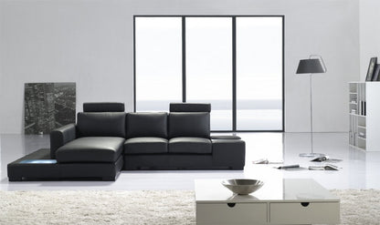 REMINGTON 3 SEATER CHAISE LOUNGE SUITE( MODEL-S305) IN TOP GRAIN LEATHER + PVC - ASSORTED COLOURS