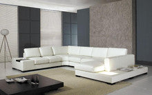 ALAINA CHAISE LOUNGE( MODEL-S306) IN TOP GRAIN LEATHER + PVC - ASSORTED COLOURS