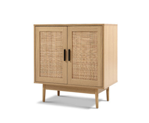 JOHNSON RATTAN 2 DOOR SIDEBOARD - NATURAL
