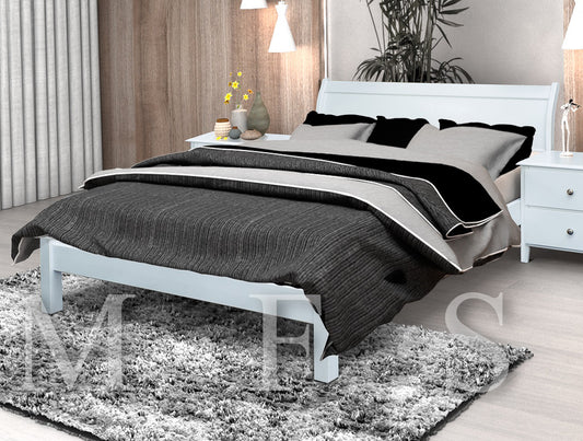 QUEEN MARTHA (AUSSIE MADE) BED FRAME - WHITE