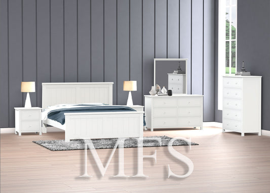KING SHERBROOKE (CUSTOM MADE) BED - ASSORTED COLOURS