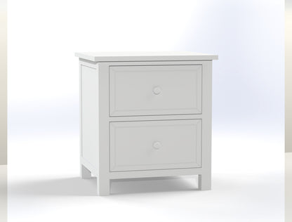 SINGLE OR KING SINGLE SHERBROOKE (CUSTOM MADE) 3 PIECE (BEDSIDE) BEDROOM SUITE - ASSORTED COLOURS