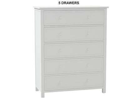 SHERBROOKE (AUSSIE MADE) TALLBOY COLLECTION - ASSORTED PAINTED COLOURS - STARTING FROM $999