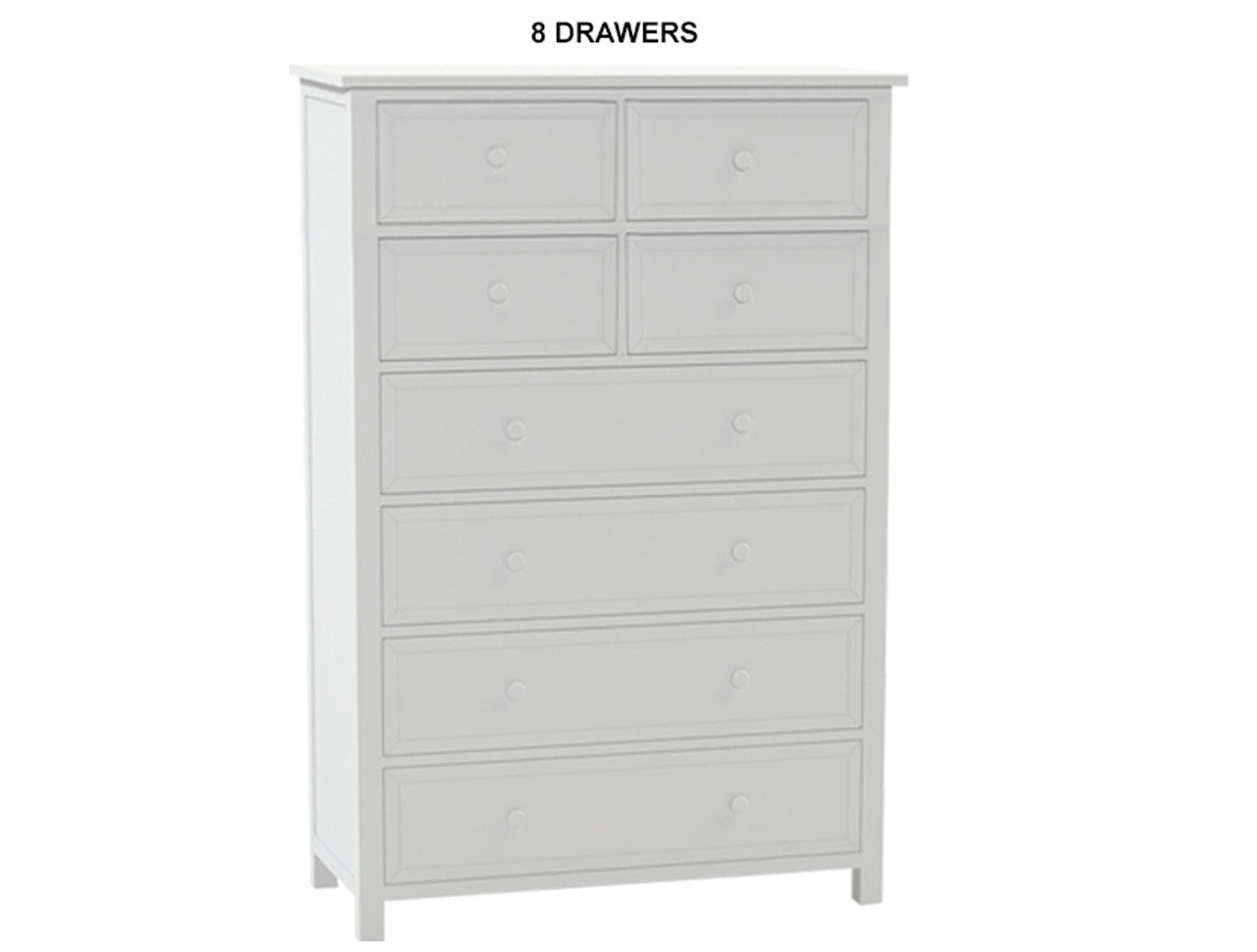 SHERBROOKE (AUSSIE MADE) TALLBOY COLLECTION - ASSORTED PAINTED COLOURS - STARTING FROM $999