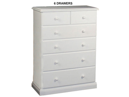 SIERRA (AUSSIE MADE) TALLBOY COLLECTION - ASSORTED PAINTED COLOURS - STARTING FROM $1199