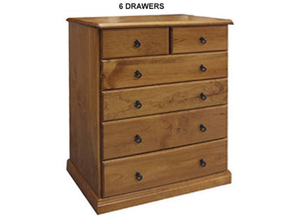 SIERRA (AUSSIE MADE) TALLBOY COLLECTION - ASSORTED STAINED COLOURS - STARTING FROM $899
