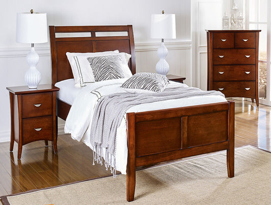 LISERLI (5209) KING 3 PIECE (BEDSIDE) BEDROOM SUITE - AS PICTURED