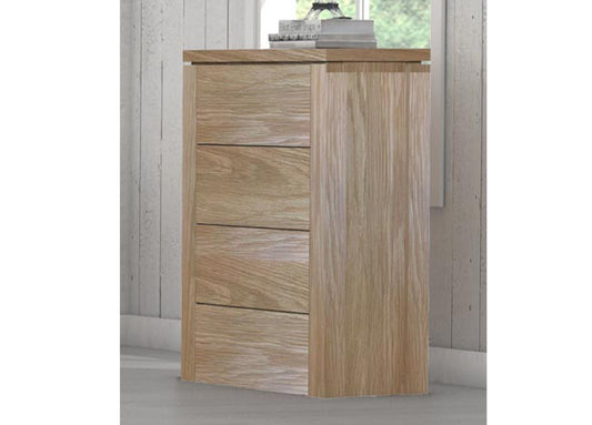 Georgia 4 Drawer Tallboy - Sand Dune